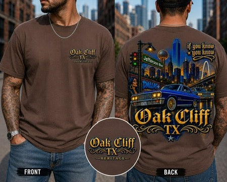 Oak Cliff Boulevard Cruiser T-Shirt