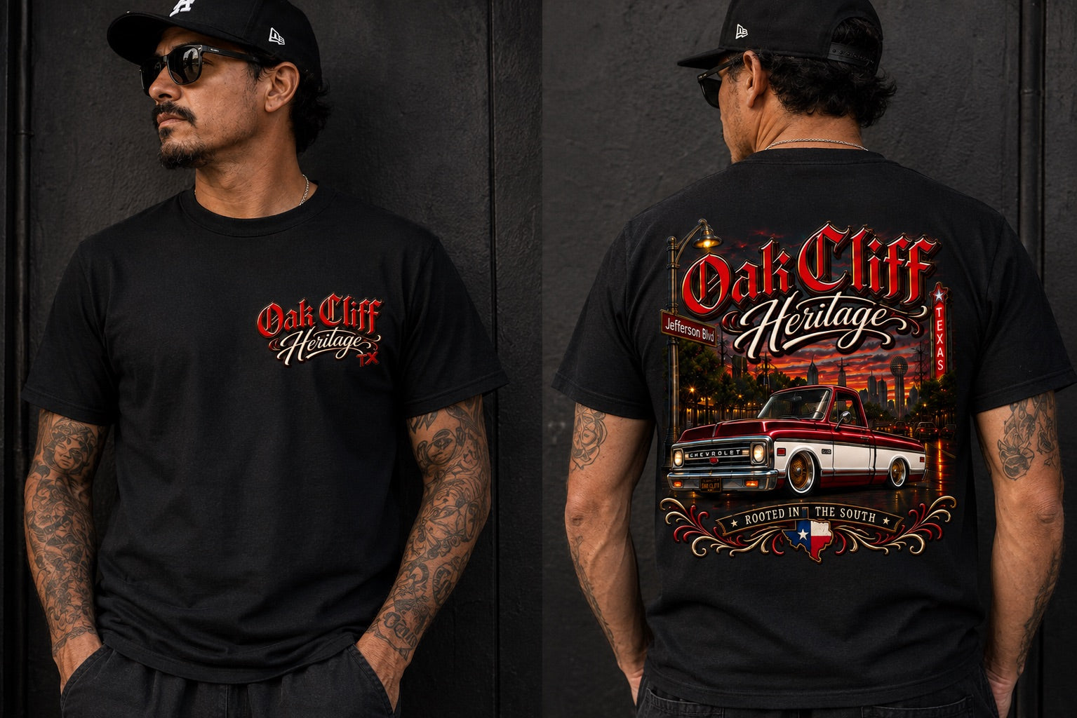 Oak Cliff Heritage – Classic Truck T-Shirt