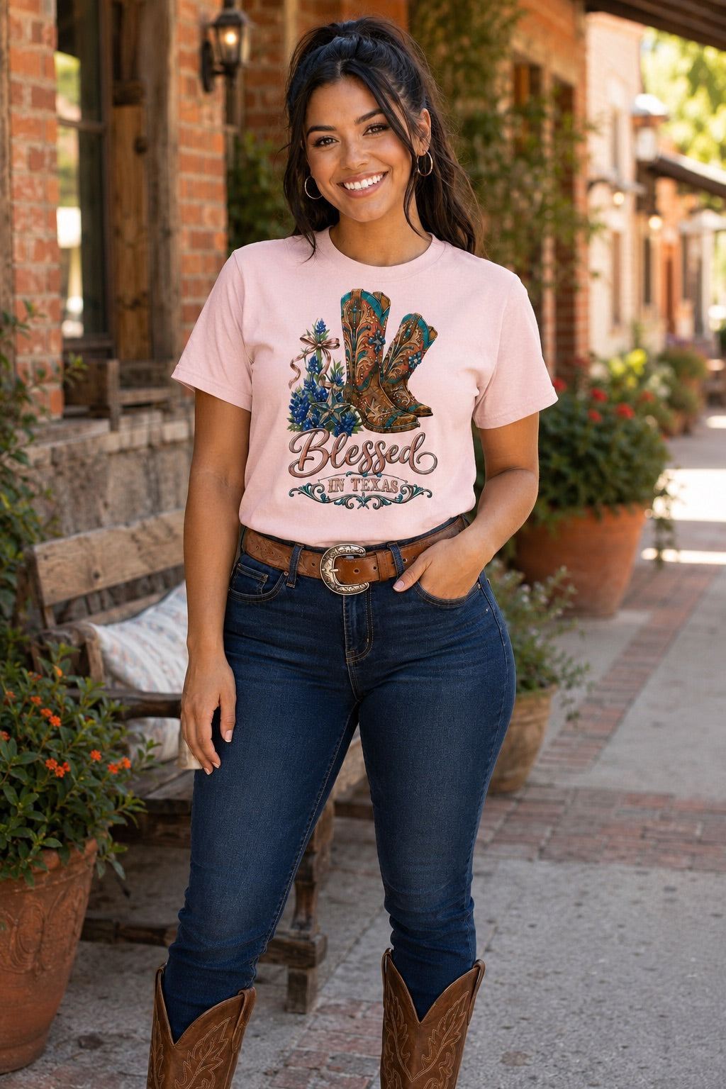 Blessed In Texas T-Shirt