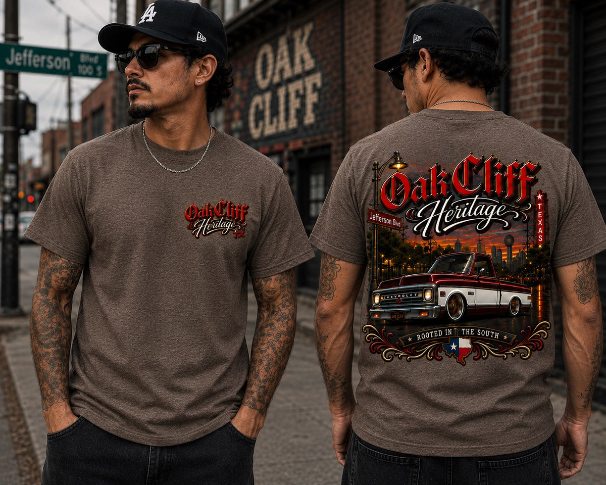 Oak Cliff Heritage – Classic Truck T-Shirt